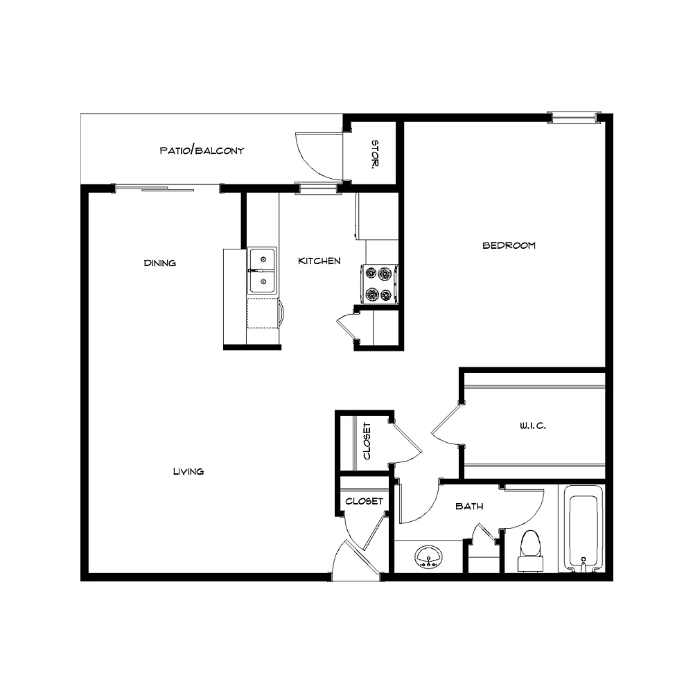 Floor plan B