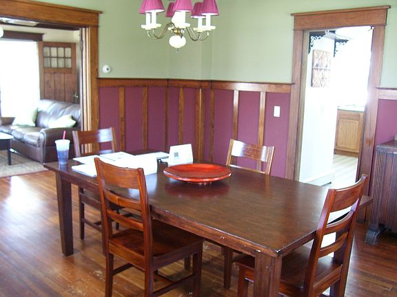 Dining Room w/coffered ceiling