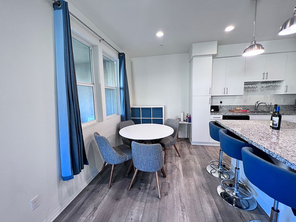 Dining room with dining table