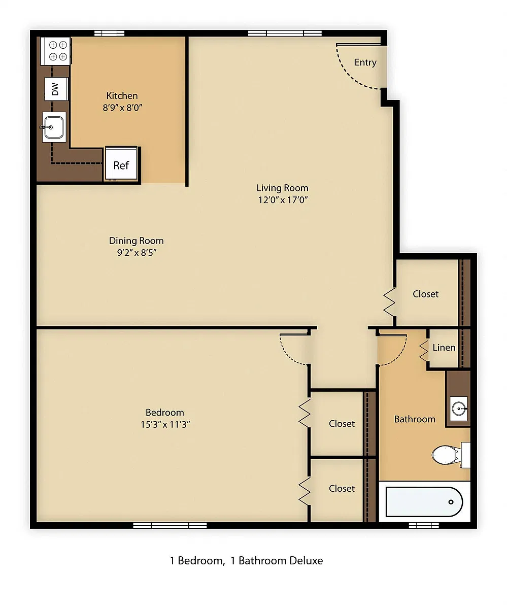 Floor plan The Millstone
