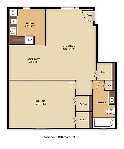 Floor plan The Millstone