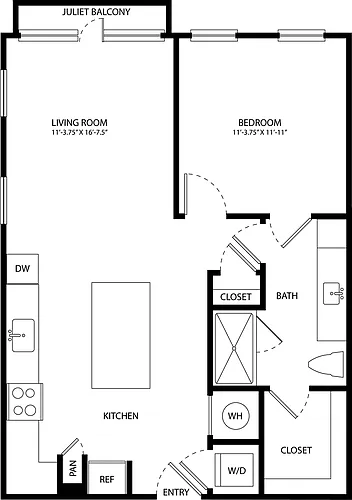 Floor plan A1.F(2)