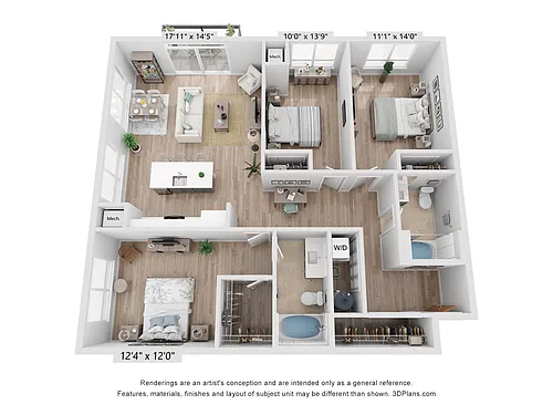 Floor plan C2