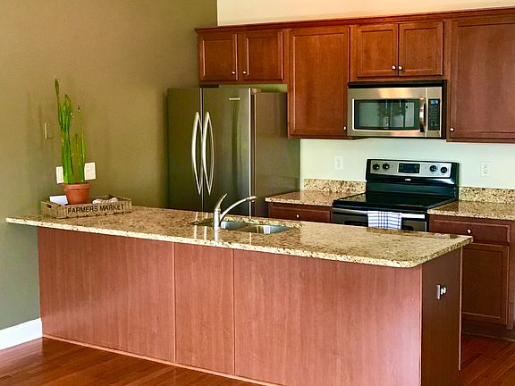 kitchen with island seating