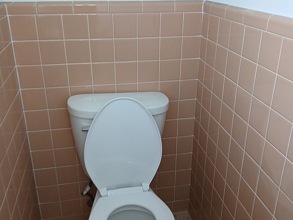 Half bath off the kitchen