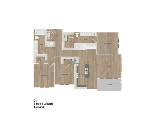 Floor plan C1