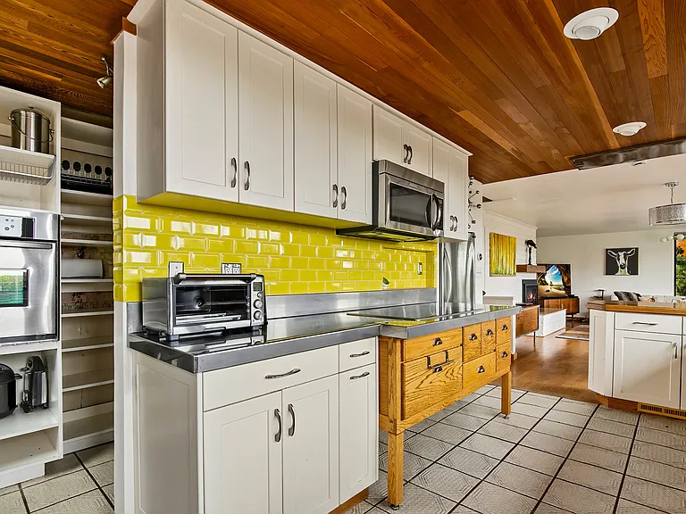 Large pantry.