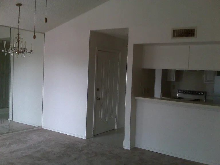 Breakfast Nook / Kitchen View One Bedroom upstairs