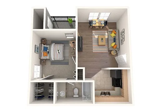 Floor plan A1 Renovated