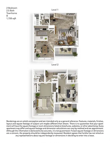 Floor plan 2x2.5 Large Premium
