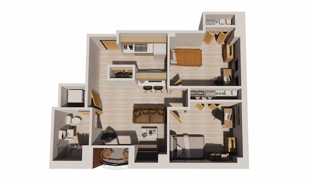Floor plan 2A