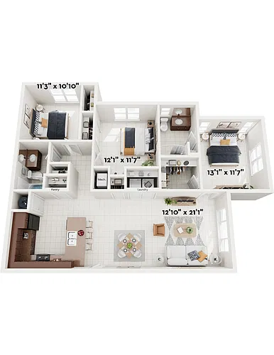 Floor plan C1