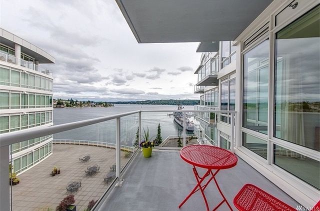 Puget Sound View from the living room, master bedroom, and p