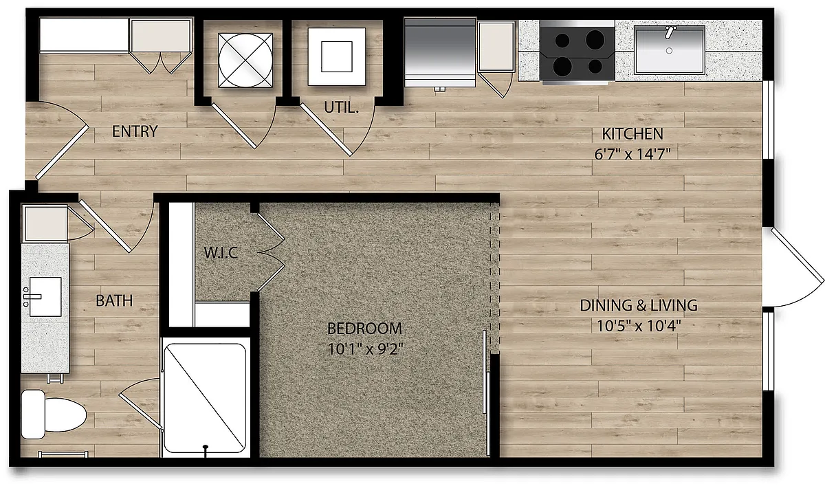 Floor plan E2