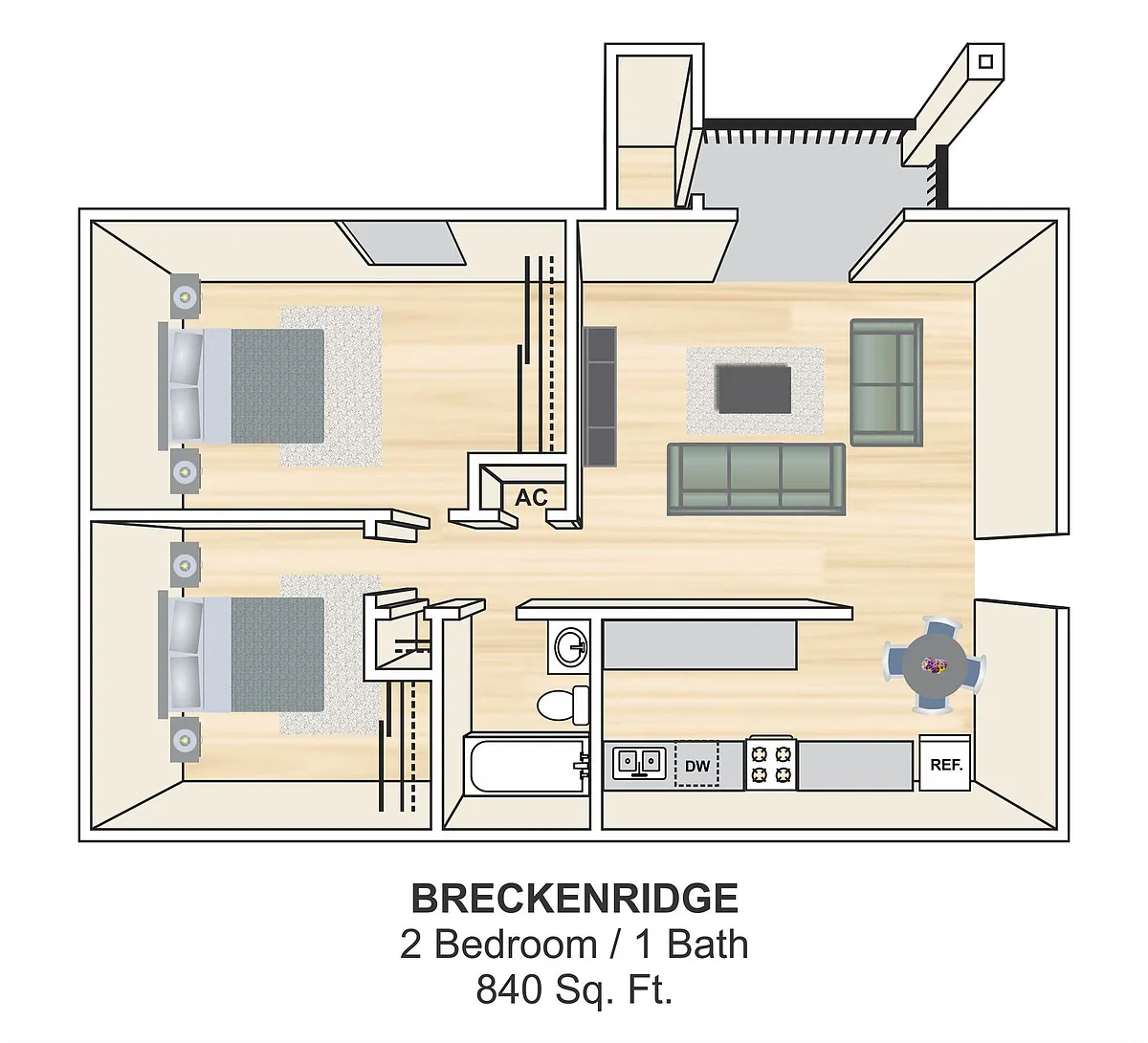 Floor plan Breckenridge