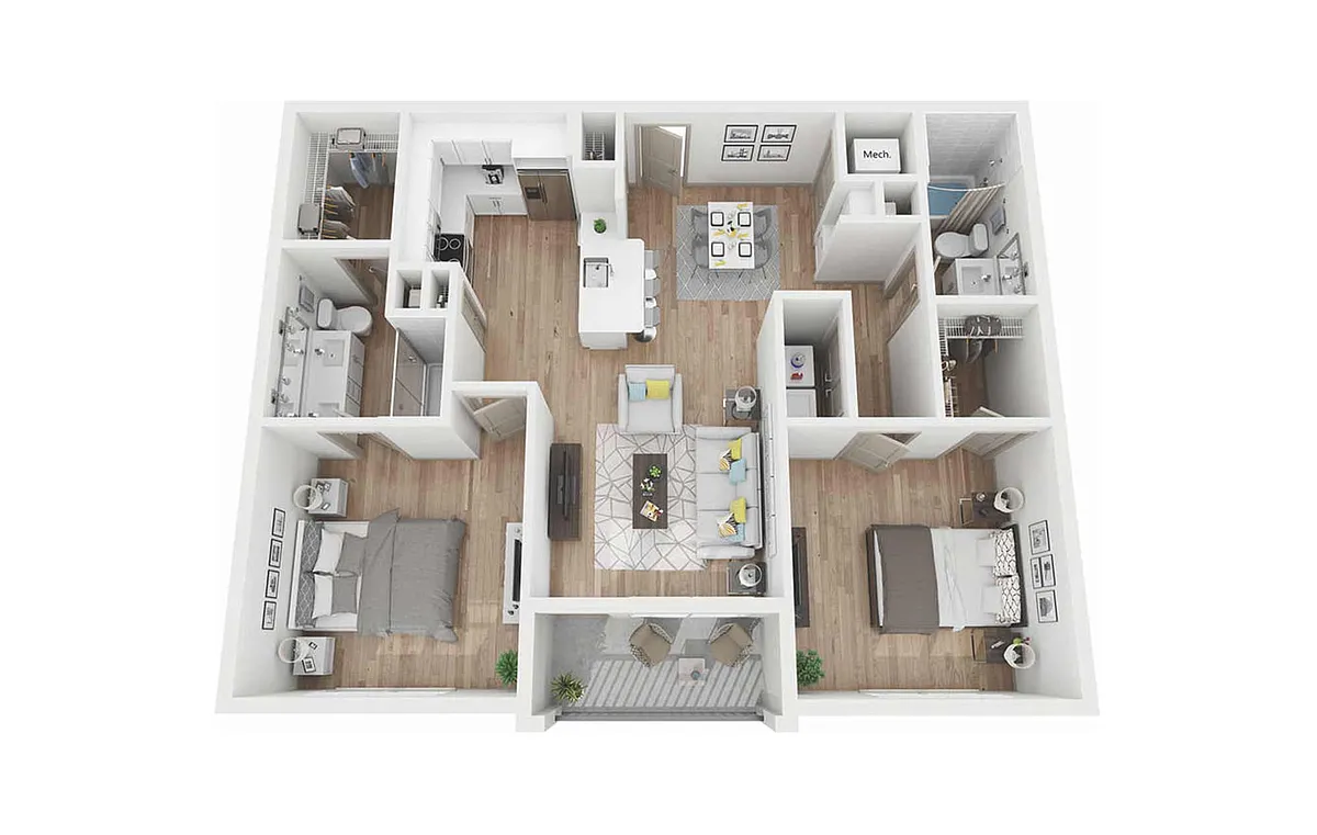 Floor plan B1
