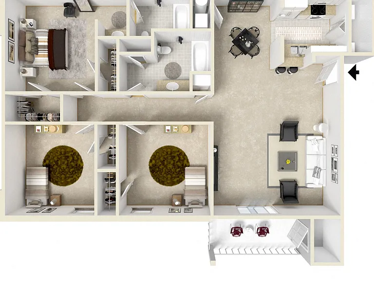 The Vineyard of Olive Branch Apartment Homes — Photo 38