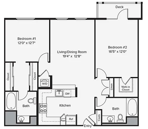 Floor plan B3-A11