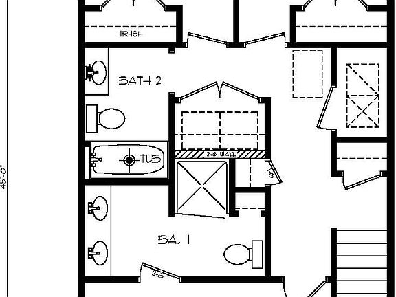 The Palm Exterior Plan, Bayside at Ward Creek Townhomes, Panama City ...