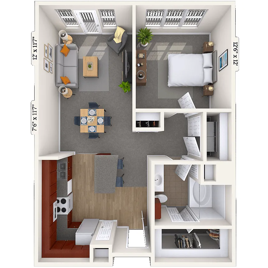 Floor plan 11C