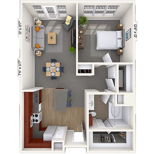 Floor plan 11C