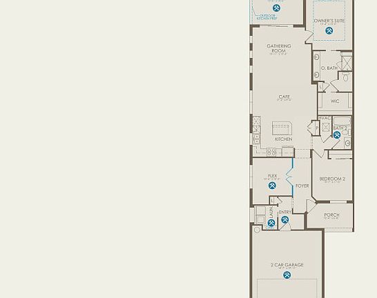 Ellenwood Floor Plan, Quick Move-in Home, Floor 1