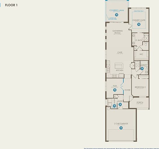 Ellenwood Floor Plan, Quick Move-in Home, Floor 1