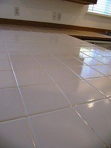 Tiled counters throughout!