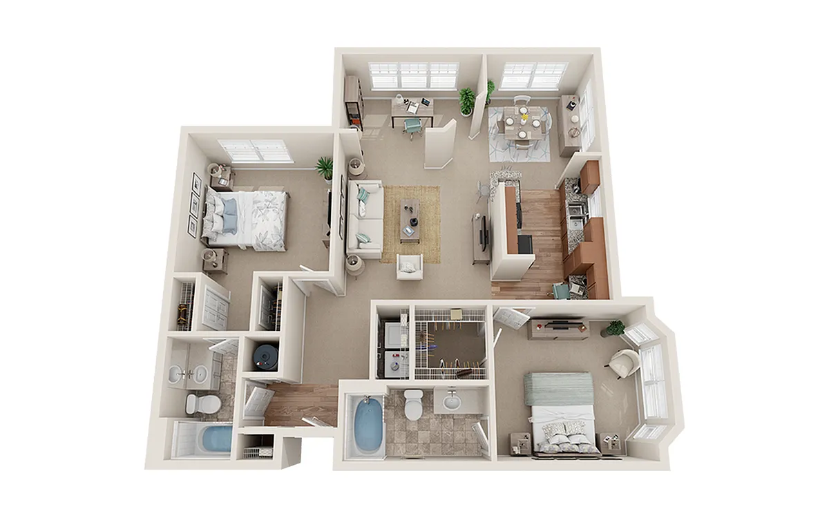 Floor plan 2F Deluxe