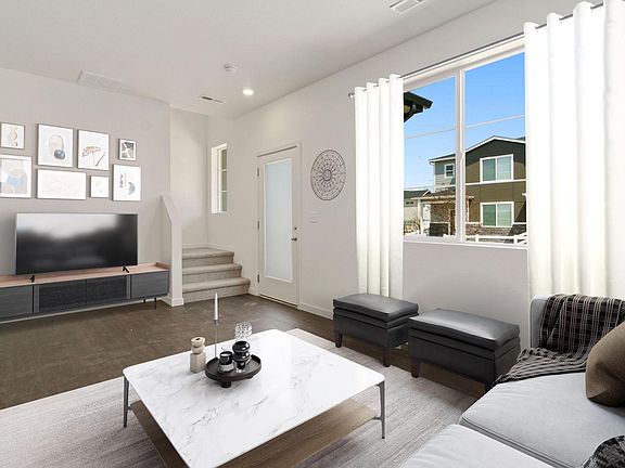 811 - Westcliff Townhome Staged Kitchen Living