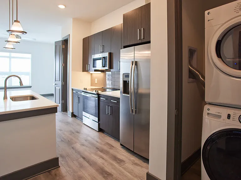 Kitchen with Stainless Steel Appliances