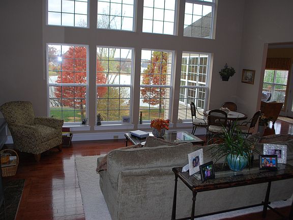 Great Room with lake view