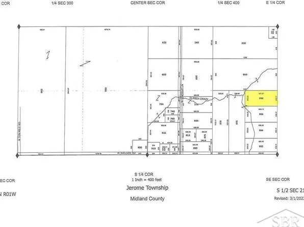 N Nine Mile 988 Rd, Sanford, MI 48657