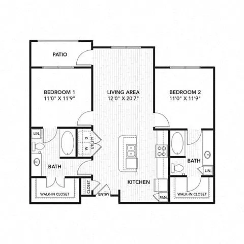 Floor plan B3