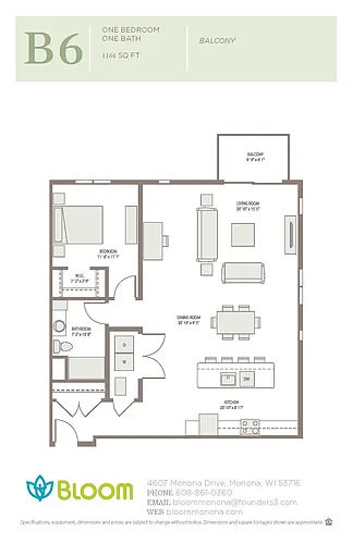 Floor plan B6