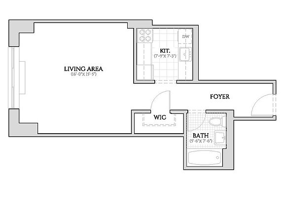 2nd image of 360 W 43rd St APT S2j