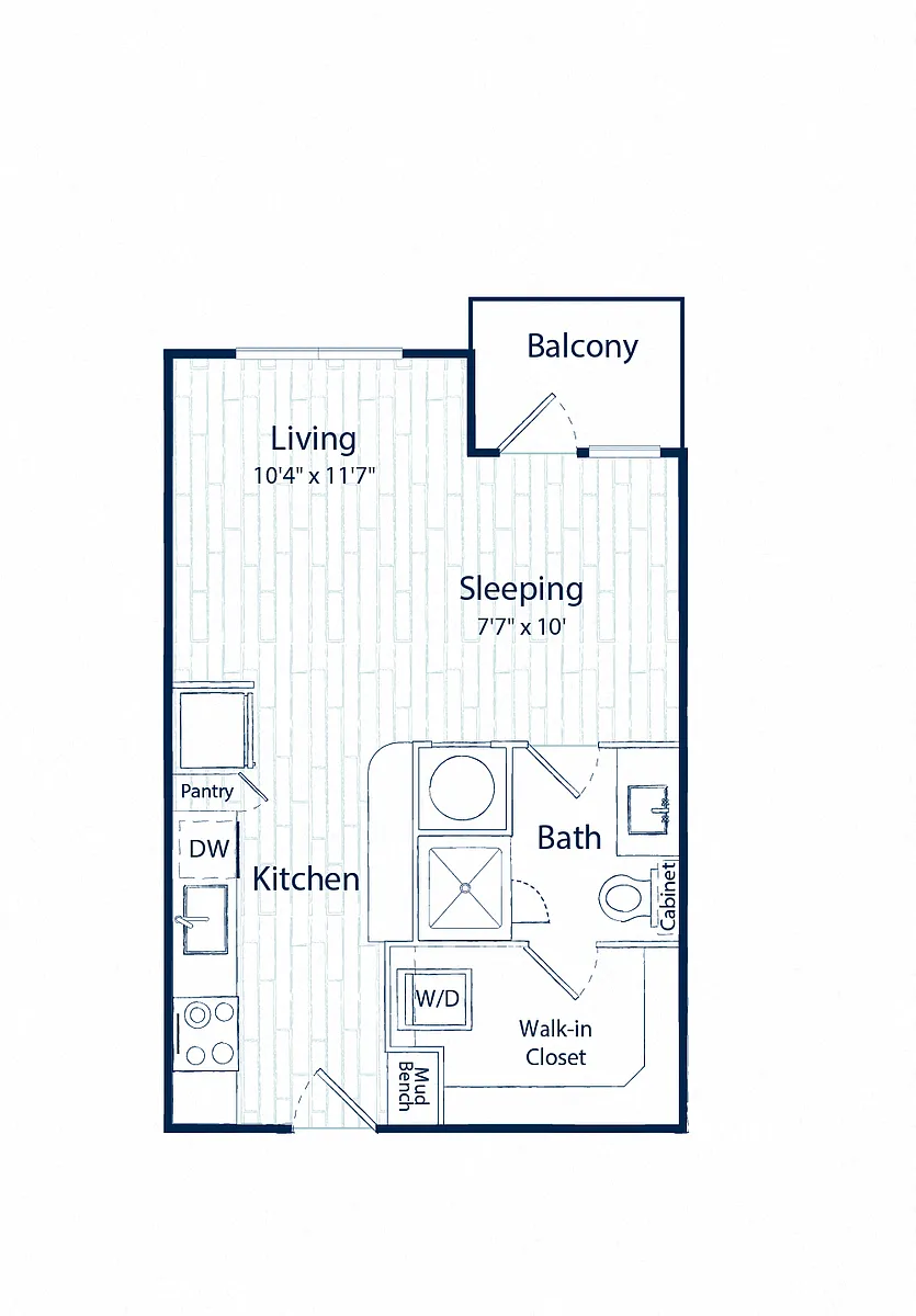 Floor plan E1