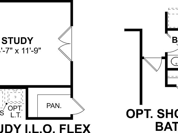 Venetian First Floor Options