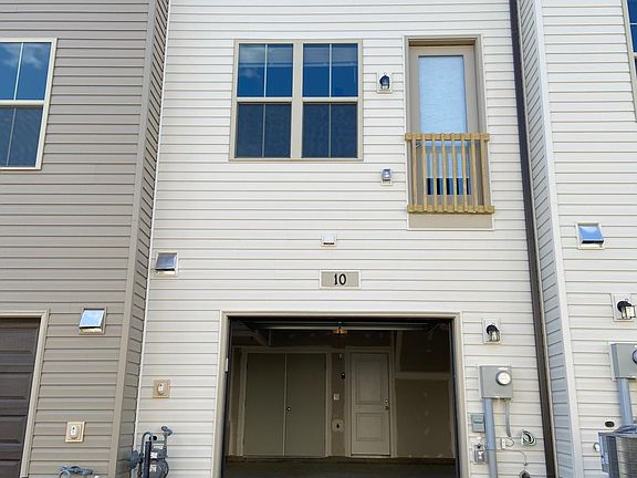 Garage parking and driveway