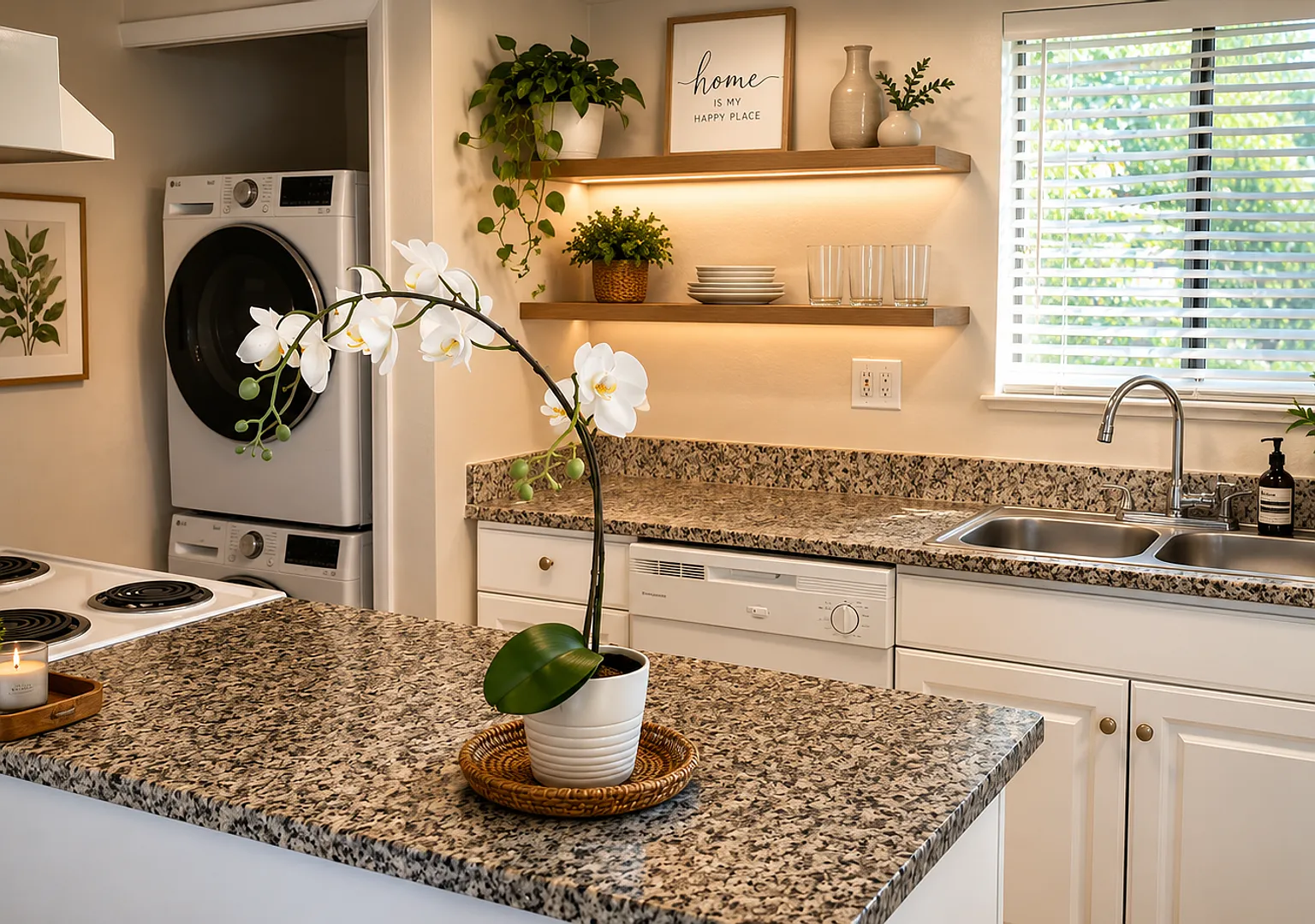 For Rent Beautiful 2 Bedroom / 1 Bathroom Condo with Attached Garage ! — Photo 1