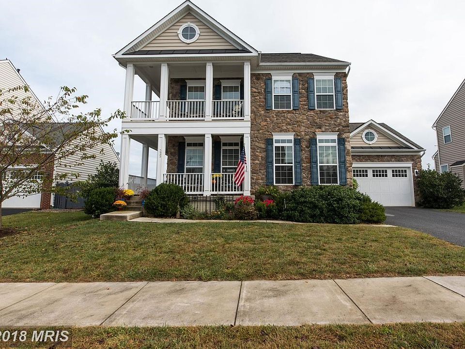 325 Hopkins Drive, Stone Front Double Porch