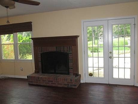 Main Floor Den with Fireplace