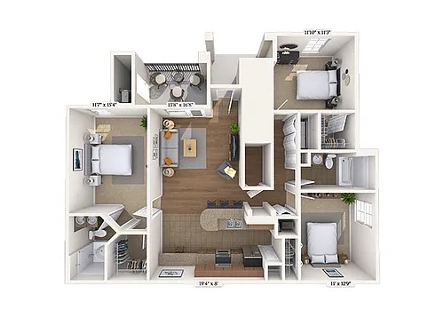 Floor plan C1