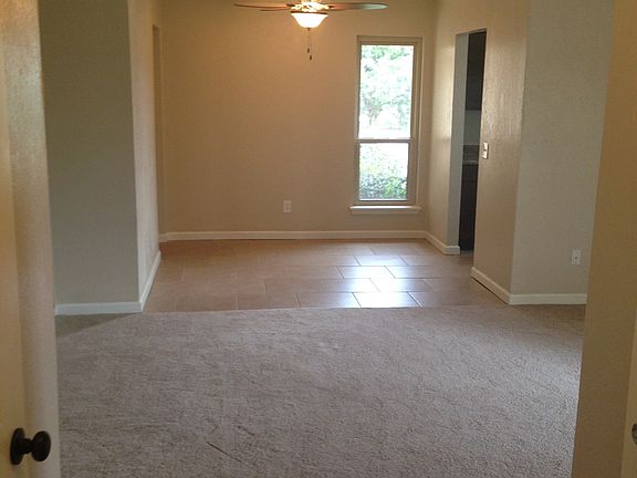 Spacious living and dining rooms