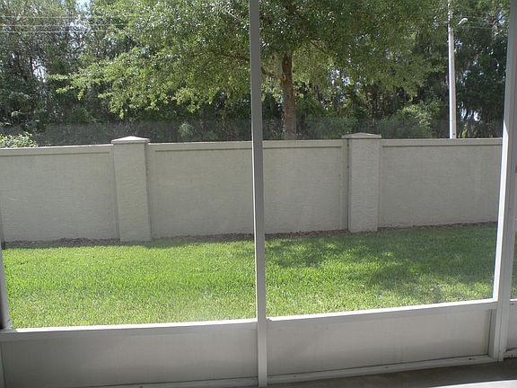 Screened patio