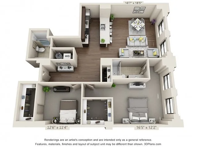 Floor plan 1401