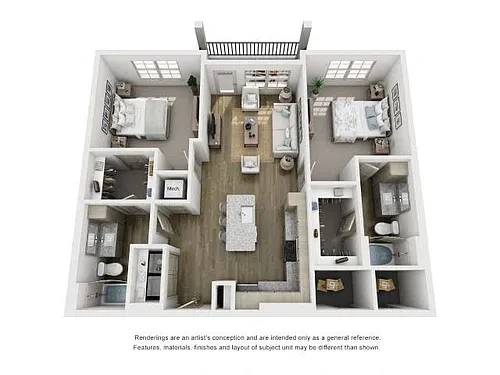 Floor plan B1