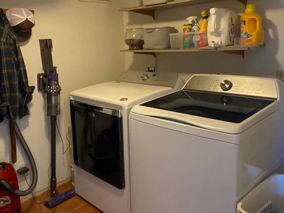 Laundry room.