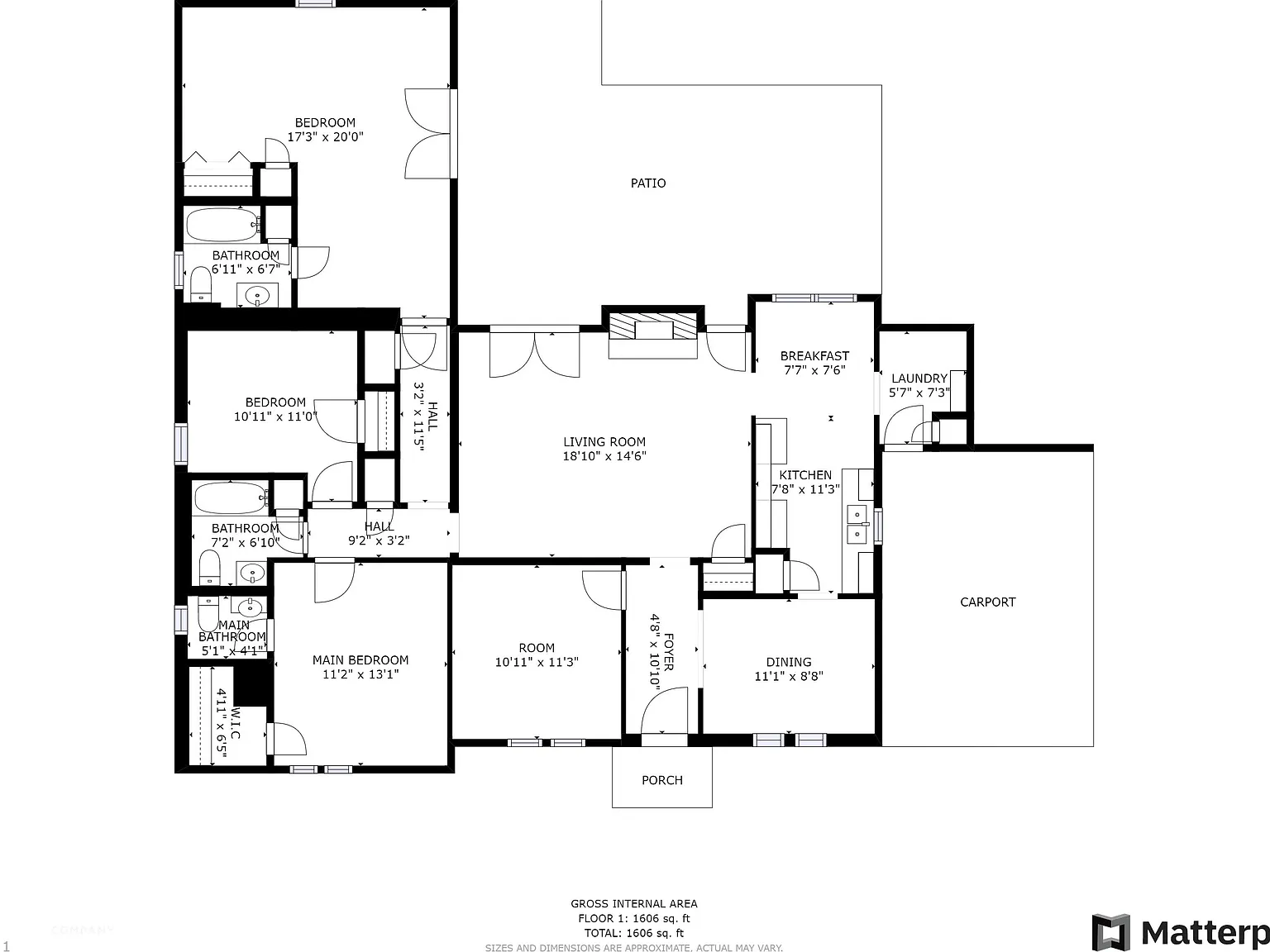 3 bed, 2.5 bath, 1677 sqft, $1,535 — Photo 2