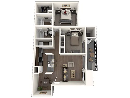 Floor plan Wild Basin